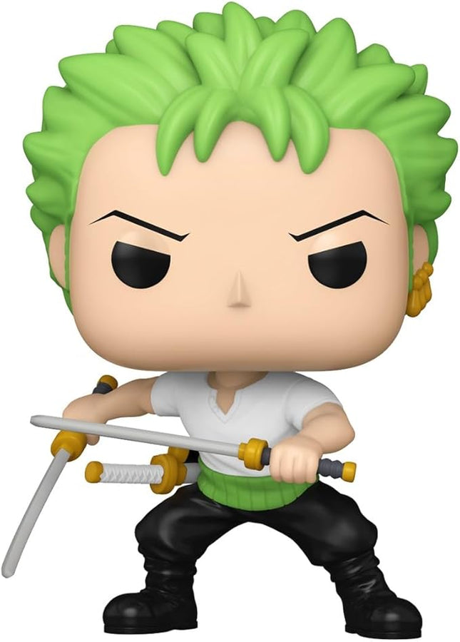 Funko POP Animation: Roronoa Zoro - One Piece - 1/6 Odds for Rare Chase Variant - Collectable Vinyl Figure - Gift Idea - Official Merchandise - for Kids & Adults - Anime Fans