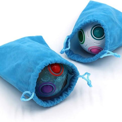 Moruska Rainbow Puzzle Ball Cube Color Shift Ball Puzzle Brain Teaser Fidget Toy Road Trip Activities for Kids and Adults Stocking Stuffers for Boys Girls