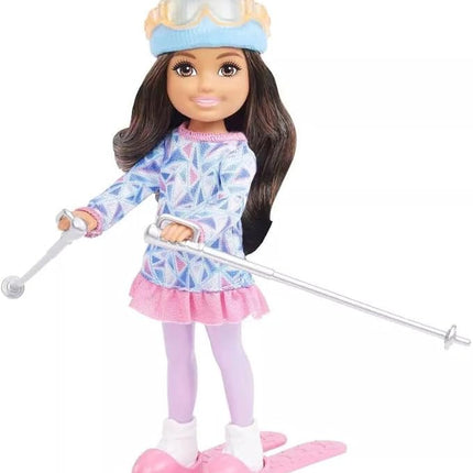 Barbie Chelsea Skier Doll With Accessories, Toy For 3 Year Olds & Up