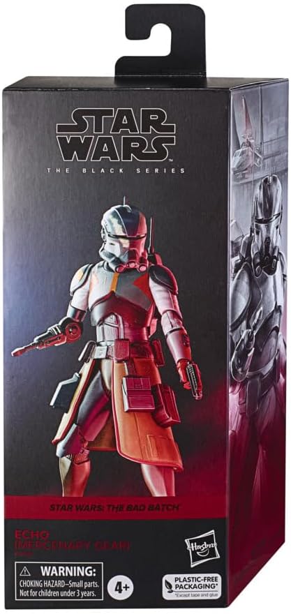 Hasbro Star Wars: The Bad Batch Black Series Echo (Mercenary Gear) 15cm Action Figure