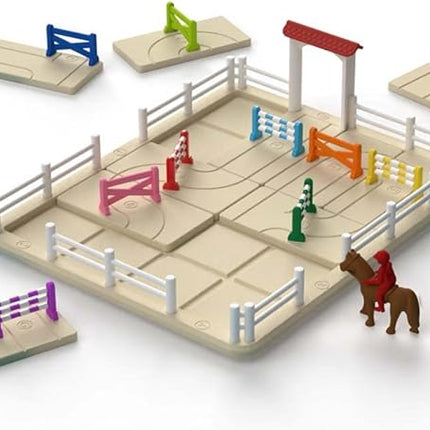 SmartGames Horse Academy Path-Building Game with 80 Challenges for Ages 7 to Adult