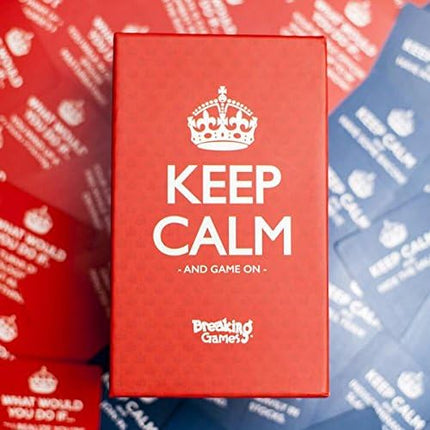 Keep Calm - Hilarious Party Game for Friends and Family - Ideal for Game Night - Ages 17+, 3-8 Players