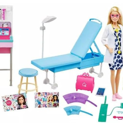 Barbie Doll (Medical Doctor Deluxe Doll Playset)
