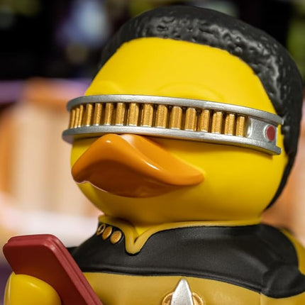 TUBBZ Boxed Edition Geordi La Forge Collectible Vinyl Rubber Duck Figure - Official Star Trek Merchandise - TV, Movies & Video Games