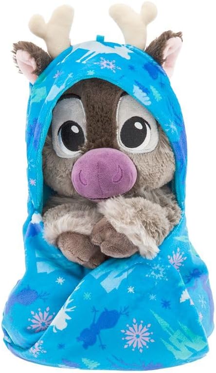 Disney Store Official Babies Collection: Sven Plush in Swaddle with Detailed Plush Features - Official Soft Toy - Stuffed Animals for Babies - Perfect for Fans & Kids