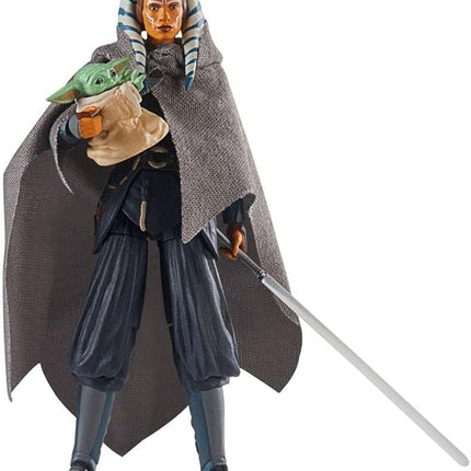 STAR WARS The Vintage Collection Ahsoka Tano and Grogu Deluxe Action Figure Set, 8 Pieces