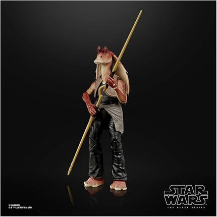 STAR WARS The Black Series Jar Jar Binks 6-Inch-Scale The Phantom Menace Collectible Deluxe Action Figure, Kids Ages 4 and Up