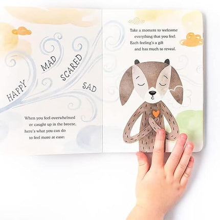 Slumberkins Ibex Snuggler & 2 Board Books Complete Set Bundle | Promotes Emotional Courage, Resilience & Empathy | Social Emotional Tools for Ages 0+ (Ibex Kin Snuggler + 2 Board Books)