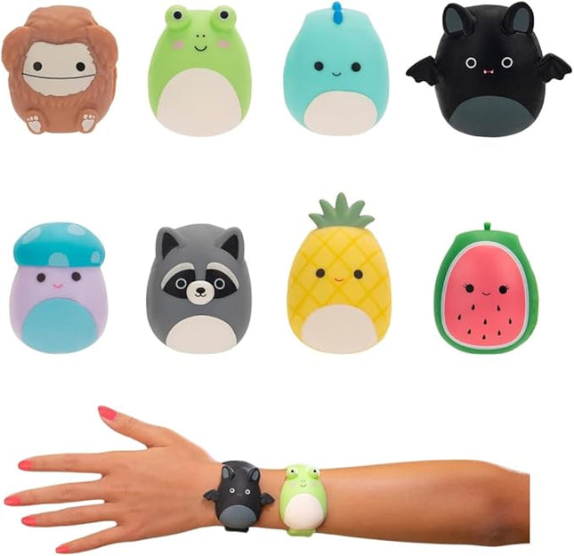 Squishmallows FigBands Multipack - 8 FigBands - Series 1-2-in-1 Figure and Band - Ages 4+