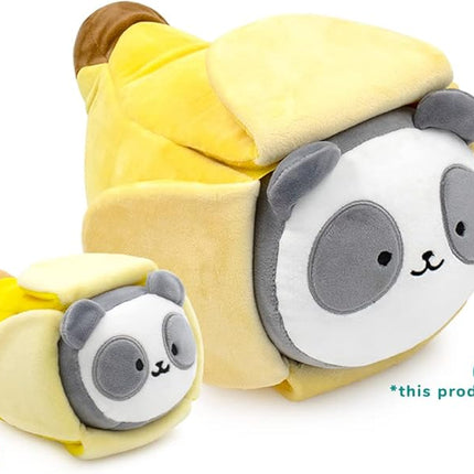 Anirollz Pandaroll Plush in Banana Outfitz (12") – Kawaii Medium Stuffed Animal with Removable Costume – Cute Squishy Plush Toy Gift for Girls & Collectors