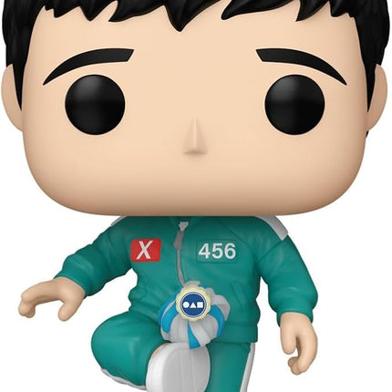 Funko Pop TV: Squid Game - Player 456: Seong Gi-hun 456 - Collectable Vinyl Figure - Gift Idea - Official Merchandise - Toys for Kids & Adults - Drama Fans - Model Figure for Collectors and Display