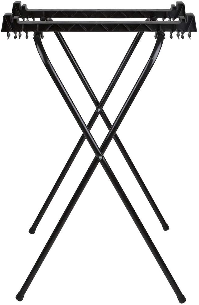 Stiga Foldable Game Stand for Ice Hockey and Football Games, Black