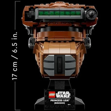Lego Star Wars 75351 Princess Leia (TM) Helmet, Disguised as Bush (TM) Helmet, Toy Blocks, Present, Interior, Boys, Adults