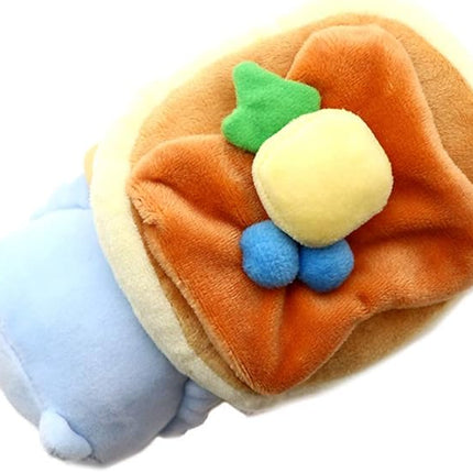 Anirollz Owlyroll Plush in Blueberry Pancake Outfitz – Kawaii Owl Stuffed Animal with Removable Costume – Cute 6” Squishy Plush Toy Gift for Girls & Kids