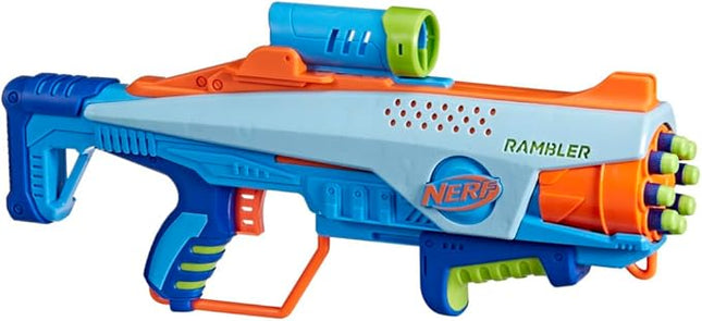 Elite Junior Rookie Pack, Easy Play Toy Foam Blaster, 32 Nerf Elite Darts, 4 Targets, Nerf Blasters for Kids Outdoor Games, Ages 6 & Up (Amazon Exclusive)