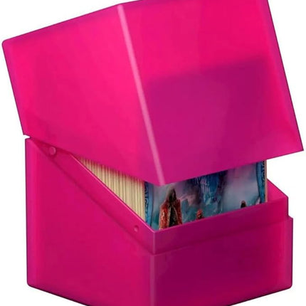 Ultimate Guard Boulder 100+ Classic, Deck Case for 100 Double-Sleeved TCG Cards, Rhodonite, Secure & Durable Storage for Trading Card Games, Soft-Touch Finish