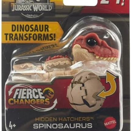 Jurassic World Fierce Changers Hidden Hatchers Dinosaur Transforms 2 in 1 (Spinosaurus)