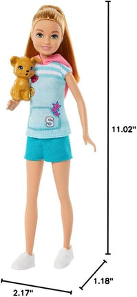 Barbie Stacie Doll with Pet Dog, from and Stacie to The Rescue Movie Toys, Blonde Hair Doll
