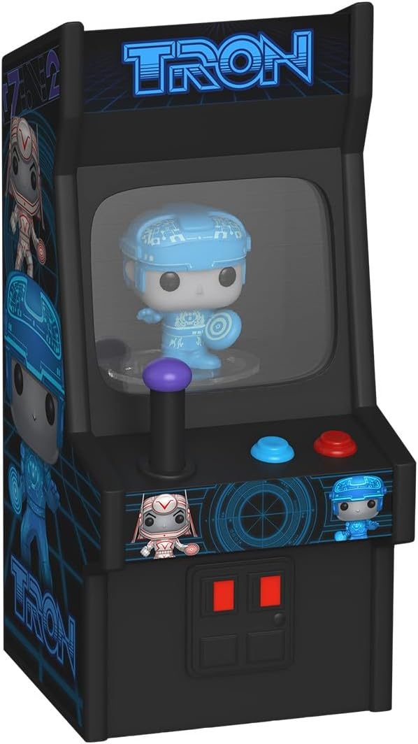 Funko Pop Bitty Arcade: Tron - Collectable Vinyl Figure - Gift Idea - Official Merchandise - Toys for Kids & Adults - Video Games Fans - Model Figure for Collectors