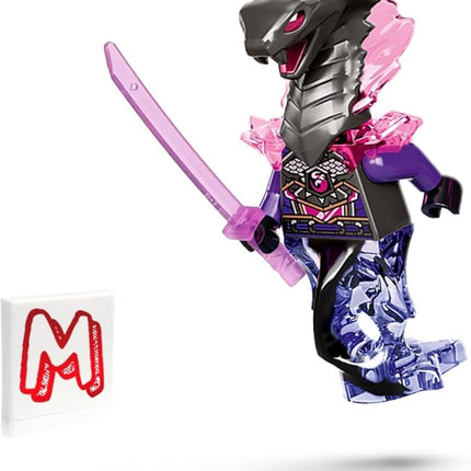 LEGO NINJAGO Crystalized Minifigure - General Aspheera with Translucent Weapon