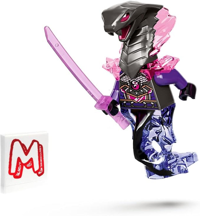 LEGO NINJAGO Crystalized Minifigure - General Aspheera with Translucent Weapon