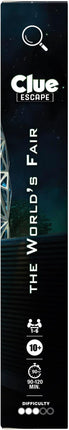 Clue Escape: The World’s Fair Board Game | Escape Room 1-Time Solve Mystery Games | Ages 10+ | 1 to 6 Players | 90 - 120 Mins.| Family Games