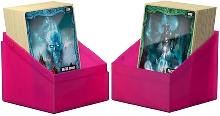 Ultimate Guard Boulder 100+ Classic, Deck Case for 100 Double-Sleeved TCG Cards, Rhodonite, Secure & Durable Storage for Trading Card Games, Soft-Touch Finish