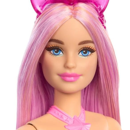 Barbie Unicorn Doll with Pink Fantasy Hair, Colorful Outfit & Unicorn-Themed Accessories