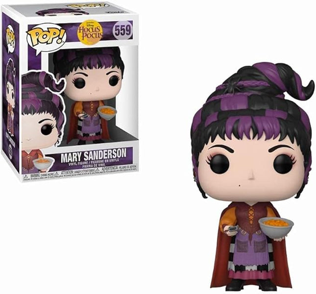 Funko POP! Disney: Hocus Pocus - Mary with Cheese Puffs, Multicolor, std