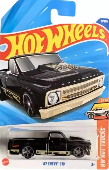 Hot Wheels '67 Chevy C10 [Black], HW Hot Trucks 2/10, 21/250