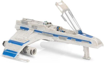 Star Wars Micro Galaxy Squadron Lt. Callahan’s E-wing Mystery Bundle - 5-Inch and 2.5-Inch Vehicles with Accessories (Amazon Exclusive)