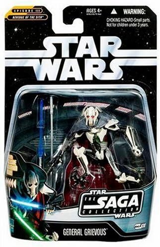 Hasbro Star Wars, The Saga Collection 2006 Series, General Grievous Action Figure #30, 3.75 Inches