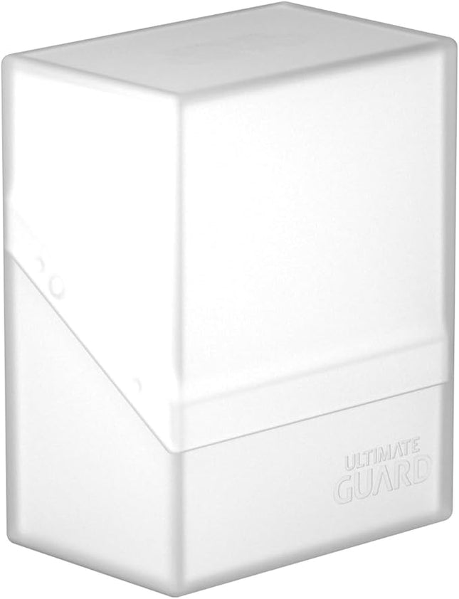 Ultimate Guard Boulder 60+ Classic, Deck Case for 60 Double-Sleeved TCG Cards, Frosted, Secure & Durable Storage for Trading Card Games, Soft-Touch Finish