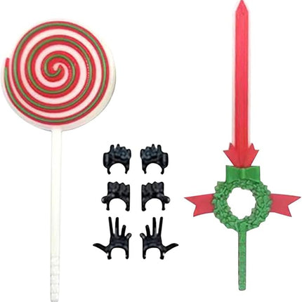 T13 Action Figure (Assembly Completed) Titan 13 Dummy 13 Action Figure Robot 13 Figure 3D Printed Articulated Multi-Jointed Movable Robot Model (Xmas Knight)