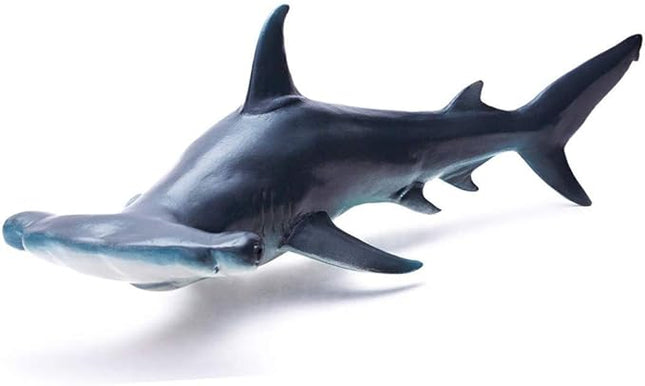 Gemini&Genius Hammerhead Shark for Kids Swimming Pool Beach Bathing Toys Soft Rubber Realistic Sea Animal Shark Marine Animal World Lemon Shark Action Figure