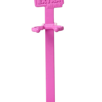 Barbie Extra Minis Doll #1 (5.5 in) Wearing Sprinkle-Printed Dress & Furry Coat with Doll Stand & Accessories Including Micro Sunglasses and Waist Bag, Gift for Kids 3 Years Old & Up