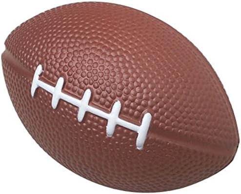 GIFTEXPRESS 1 Dozen 4" Foam Mini Football Stress Balls, Mini Sport Balls, Game Day Decoration Party Favor, Football Themed Party Supplies