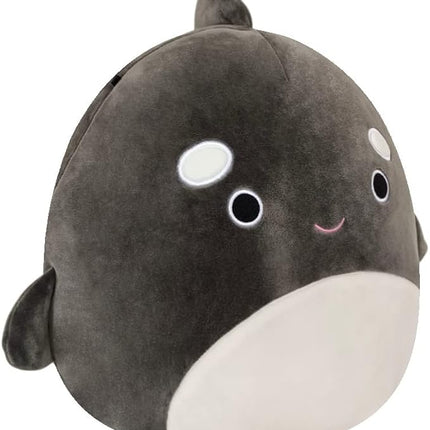 Squishmallows Original 14-Inch Large Kai The Orca Whale - Official Jazwares Plush - Collectible Soft Squishy Stuffed Animal Toy - Add to Your Squad - Gift for Kids, Girls & Boys