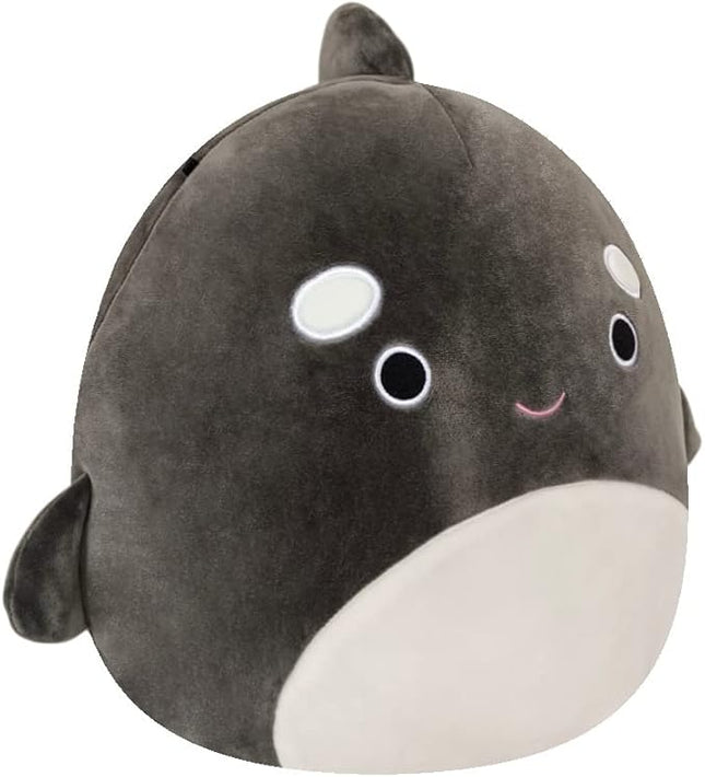 Squishmallows Original 14-Inch Large Kai The Orca Whale - Official Jazwares Plush - Collectible Soft Squishy Stuffed Animal Toy - Add to Your Squad - Gift for Kids, Girls & Boys