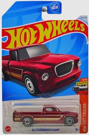 Hot Wheels Hot Trucks Die-Cast Cars, 5-Pack, Random Hot Trucks Collection, Random Trucks (Styles May Vary)