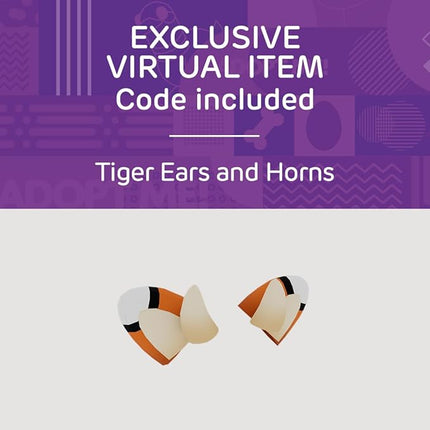 Squishmallows Original Adopt Me! 8-Inch Winged Tiger Plush - Little Ultrasoft Official Jazwares Plush - Virtual Item Code Included