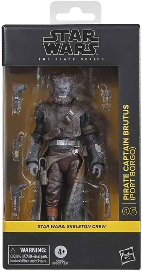 Star Wars The Black Series Skeleton Crew 6 Inch Action Figure (2024 Wave 2A) - Pirate Captain Brutus #06