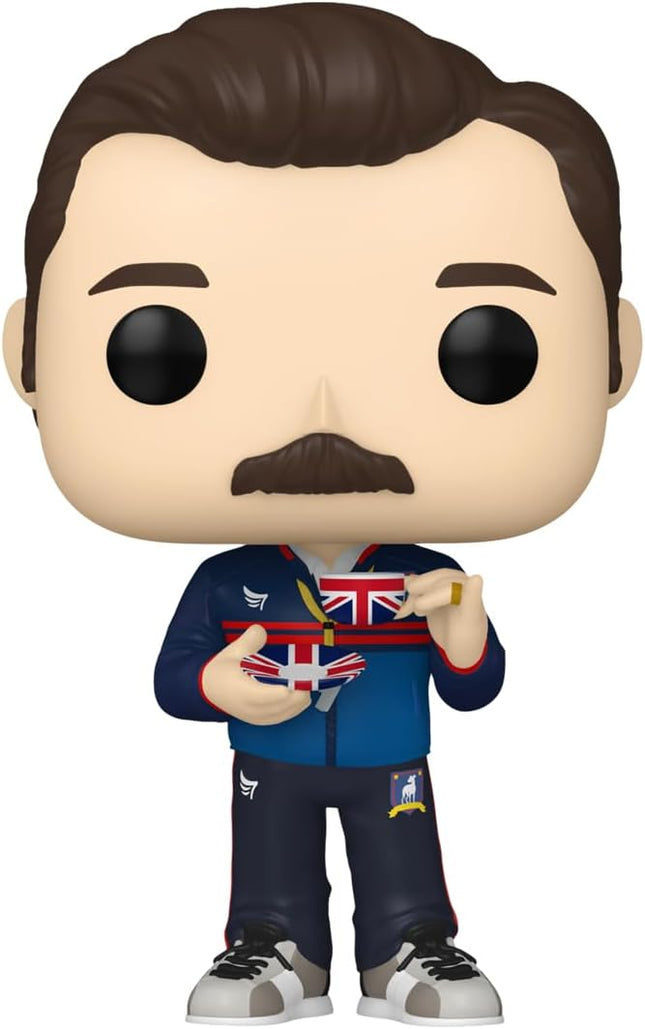 Funko POP! TV: Ted Lasso with Teacup - Collectable Vinyl Figure - Gift Idea - Official Merchandise - for Kids & Adults - TV Fans - Model Figure for Collectors and Display