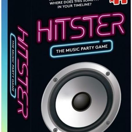 Jumbo Hitster - The Music Party Board Game, Card Game, Fun Music Quiz Game, 2-10 Players - 300 Plus Iconic Music Hits - Great for Adult and Family Game Nights (US Edition)