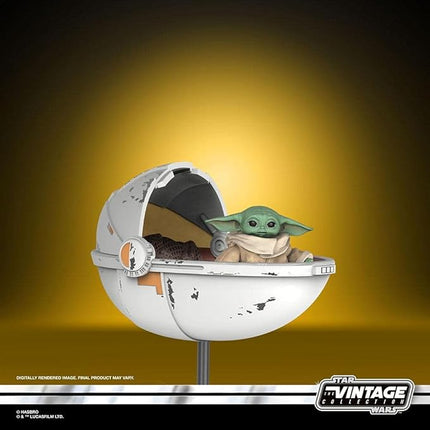 STAR WARS The Vintage Collection The Child with Pram Toy, 3.75-inch-Scale The Mandalorian Action Figure, Toys for Kids Ages 4 and Up, Multicolored (F1900)