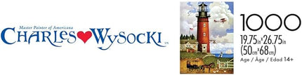 Buffalo Games - Charles Wysocki - Daddy's Coming Home - 1000 Piece Jigsaw Puzzle for Adults - Challenging Puzzle Perfect for Game Nights