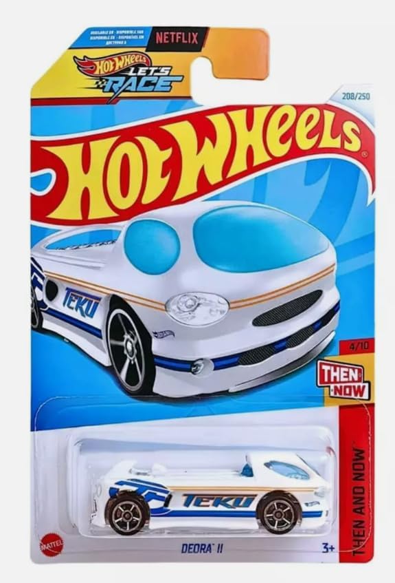 Hot Wheels Deora II Then and Now 4/10, White Die-Cast Car