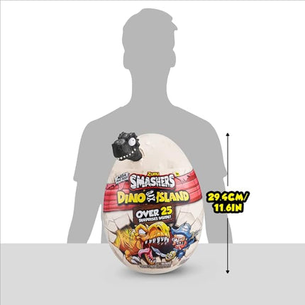Smashers Dino Island Epic Egg, Surprise Unboxing, Dinosaur Collectible Toy, Styles May Vary
