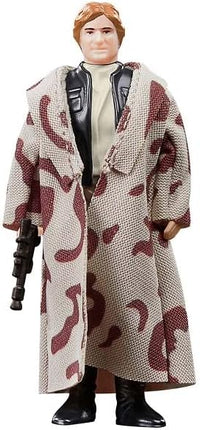 STAR WARS Retro Collection Han Solo (Endor), Return of The Jedi 3.75-Inch Collectible Action Figures, Ages 4 and Up