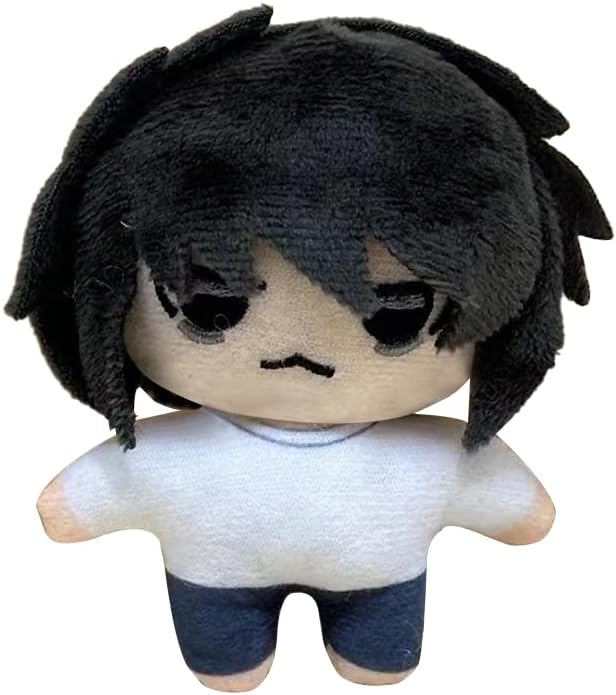 L Light Yagami Anime Pillow Figure Bag Pendant Misa Amane/Mihael Keehl/Nate River Soft Pillow Cushion L Anime Figures 9CM